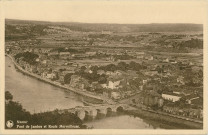Namur. Pont de Jambes et Route Merveilleuse