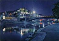 Namur. Citadelle et confluent Sambre et Meuse
