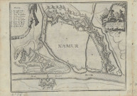 Plan de Namur. Etat vers 1650