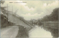 NAMUR - La passerelle sur la Sambre