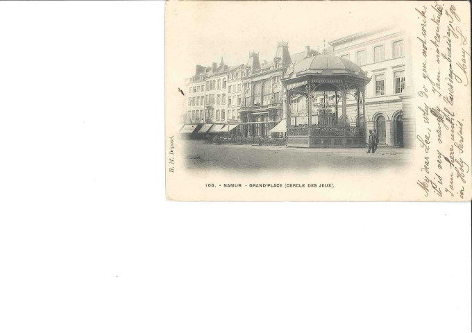 100. - NAMUR - GRAND'PLACE (CERCLE DES JEUX)