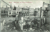 Namur. Grand'Place, vue de la rue des Brasseurs