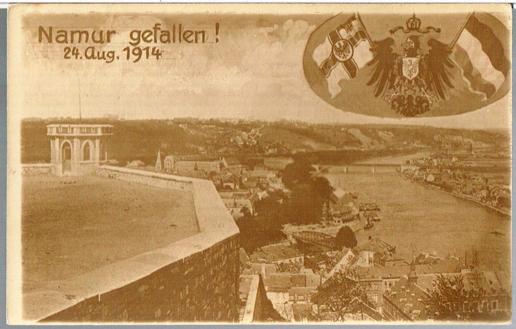 Namur gefallen ! 24. Aug. 1914