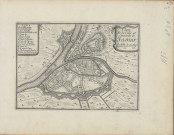 Plan de la Ville et de la citadelle. Etat vers 1640.