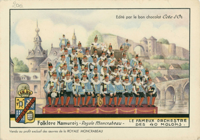 Folklore Namurois - Royale Moncrabeau - Le Fameux orchestre des 40 Molons