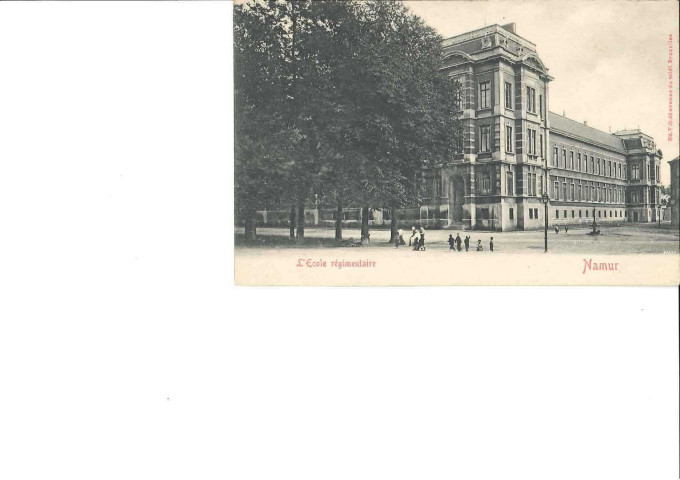 L'Ecole régimentaire. Namur