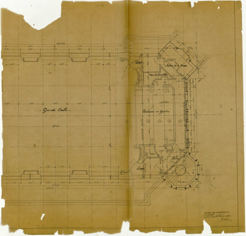 KURSAAL_Bat B_grande salle plan étage _B