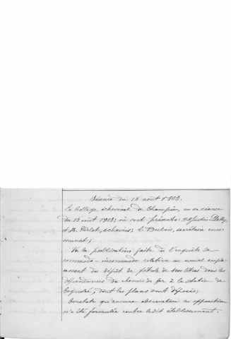 Registres de délibérations du Collège échevinal