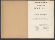 Temploux-tableau descriptif