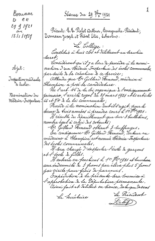 Registres aux délibérations du Collège échevinal