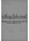 Registre de délibérations du Collège de Namur