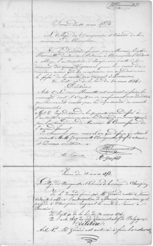 Registres de délibérations du Collège échevinal
